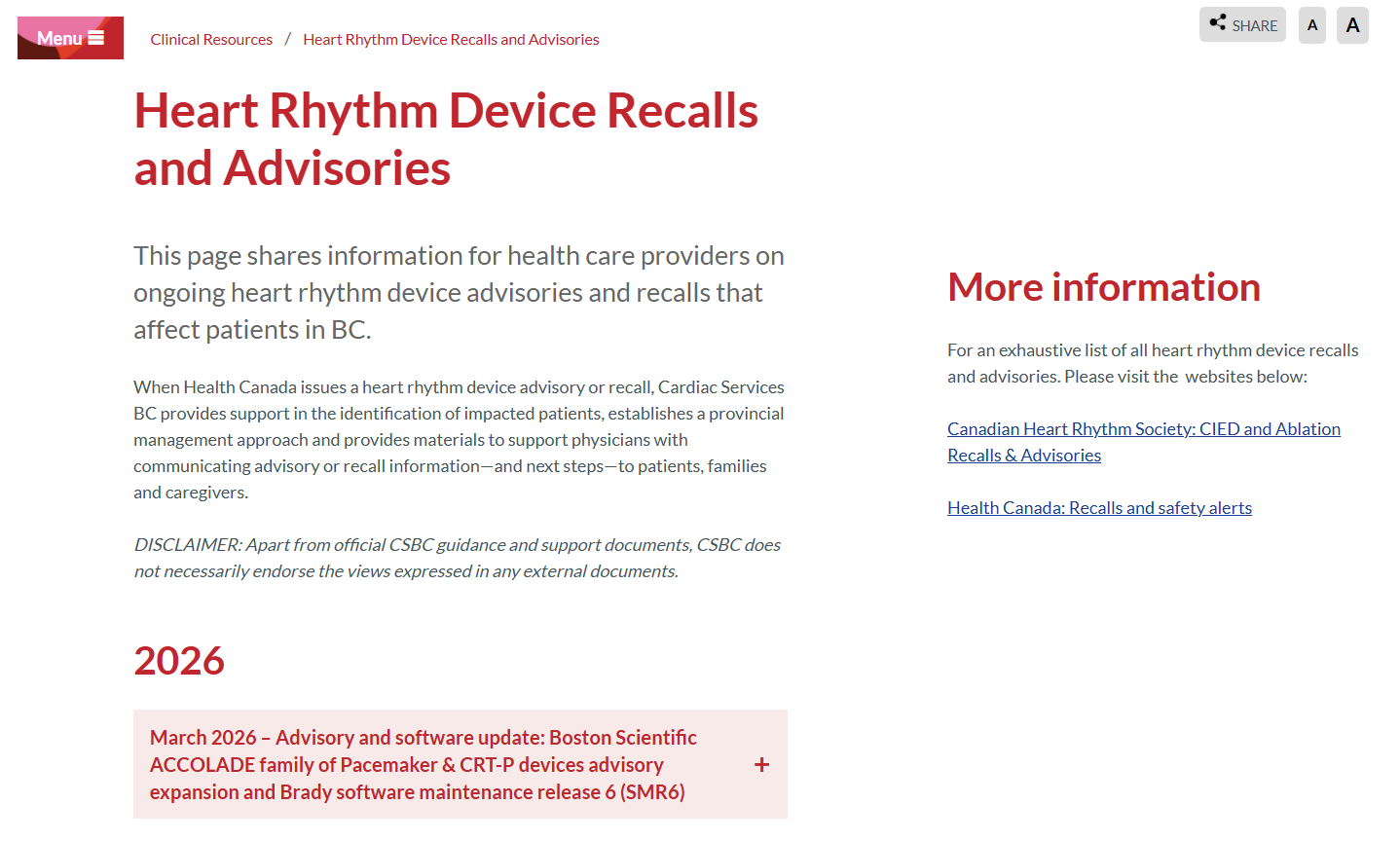 Hearth Rhythm Device Advisories and Recalls Page.png